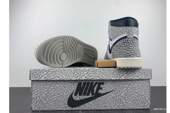 Rep EP Retro Jordan 1 White High DZ5485-052 DZ5485-052 Cement OG 0502